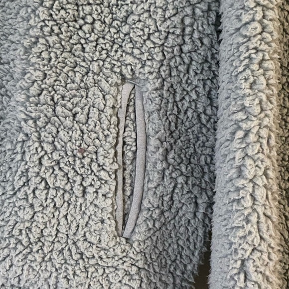 NWT Thread & Supply at Nordstrom Light Blue Zip Pullover - Picture 8 of 9